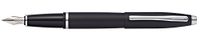 Cross Calais Matte Black Fountain Pen with Stainless Steel Medium Nib