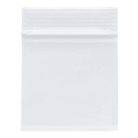Plymor Heavy Duty Plastic Reclosable Zipper Bags, 4 Mil, 3" x 3" (Pack of 200)