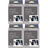 Fujifilm Wide Monochrome Film, 10 Exposures (4 Boxes)