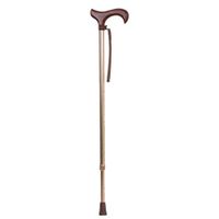 YULAN Ultralight Walker Crutches Aluminum Retractable Adjustable Slip Old One-Legged Cane