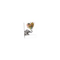 Tree Free Matchbook Pad Love Elephant