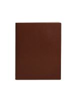 Paperthinks Tan Extra Large Ruled Recycled Leather Notebook, 7 x 9-inches