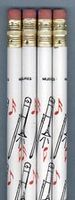 Trombone Pencil Pack of 10