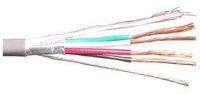 Belden 6502FE 8771000 Multi-Conductor Plenum-CMP Shielded Security and Audio Cable, 300 VAC, (4) 22 AWG Conductor