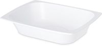 Dinex DXTT1 Side Dish One Compartment, High Heat Plastic, White (Pack of 2000)
