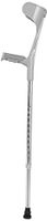 Walking Stick Disabledcrutch Telescopic Crutches Modern Cutting-Edge Technology Non-Slip Handcuffs Elderly Four-Corner Cane Ergonomic Design Aluminum Alloy Pu (Color : Gray)