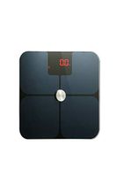 RPMDM New Coated Glass Bluetooth Fat Scale Intelligent Weight Scale Customized Body Fat Meter Body Fat Scale (Color : White)