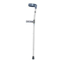 cane Ergonomic Handle Adjustable Height Forearm Crutches Reduces Arm Fatigue & Arthritis Pain Aluminum Elbow