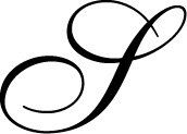 J.Herbin H403 Brass Seal for Sealing Wax Script Old Style Font 15/16" Diameter (Letter S)
