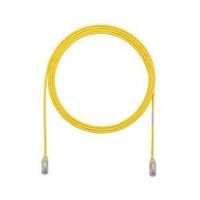 PANDUIT UTP28SP 28 AWG RJ45-RJ45 Cat6 CM/LSZH SD UTP Copper Patch Cord (Pack 10) (1FT, Yellow)