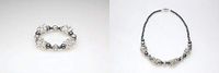 Chain Link Magnetic Bracelet and Necklace Set (Large)