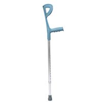 Crutch Aluminum Forearm Lightweight Arm Cuff Adjustable,Comfortable on Wrist - Molded, Non Skid,Ergonomic, Heavy Duty for Standard and Adults,Single