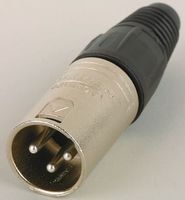 NEUTRIK NC3MX-BAG CONNECTOR, XLR, PLUG, 3POS (10 pieces)