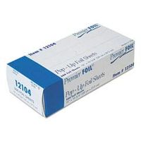 Premier Pop-Up Aluminum Foil Sheets, 12" X 10 3/4", 500/Box, 6 Boxes/Carton