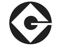 GRU Logo - Vinyl 5" wide (Color: BLACK) decal laptop tablet skateboard car windows stickers