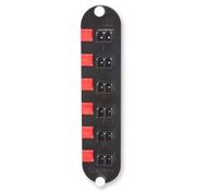 CCH-CP12-D3 - Corning CCH Panel, LC Duplex, 12 F, Multimode (OM2)