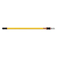 Rubbermaid Commercial Products Q765YEL Extension Handle - Yellow & Black44; 48 - 96 in.