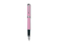 Aurora Talentum Finesse Pink w/ Chrome Trim Bold Point Fountain Pen - AU-D13P-B