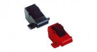(Package of Two) Sharp EL1192BL/EL1192G/EL1801C/EL2192C/EL2192G/EL2192G II/EL2192P/EL2192R Calculator Ink Roller, One Black and One Red (Black and Red)