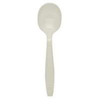 Karat Earth KE-U2022 Bio Based Heavy Weight Soup Spoon - Natural (Case of 1000)