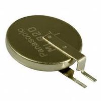 ML920/F9D Coin Cell Battery with PC Tabs, 3V 11mAh, 9.5mm Diameter x 2.0mm Thick (1 Piece)