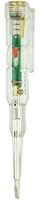 ALX Contact Voltage Tester With Super Bright Dual Indicator (Green Red),Utility Electroprobe Pen With Null Live Wire Judgment,Ranges DC 12-24V/AC 24-500V