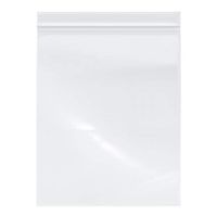 Plymor 8" x 10", 4 Mil (Pack of 100) Heavy Duty Plastic Reclosable Zipper Bags