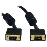 Tripp Lite P502-010 Svga Coaixal Cable - Coaxial - 10 Ft - 1 X Hd-15 Male Vga - 1 X Hd-15 Male Vga - Gold-plated Contacts - Black