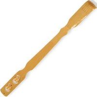18in. Back Scratcher Bamboo w/ Massager Rollers