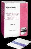 ReliaMed Hydrocolloid & Foam ZDTF238234 2.38 x 2.75 Inch Transparent Thin Film Adhesive Dressing