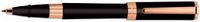 Aurora Tu Black with Rose Gold Trim Rollerball Pen