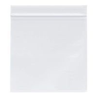 Plymor Heavy Duty Plastic Reclosable Zipper Bags, 4 Mil, 6" x 6" (Case of 1000)