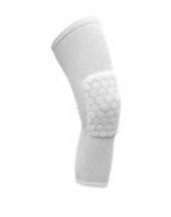 KXP Knee Support Compression Squats Improved Circulation Soccer Basketball Jumpers Knee Leg sleeve white XL