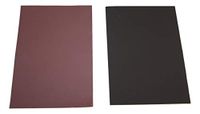 (2) 8" x 11" Match Strike Paper Striker Sheet Adhesive Back Survival Emergency (1 Dark Grey - 1 Brown)