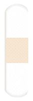 Derma Sciences 1475033 Nutramax Clear Strip Adhesive Bandage, 3/4" Width, 3" Length (Pack of 1200)