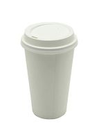 [1000 SETS] White Paper Hot Cups with White Lids- premium white paper Coffee Office Cocoa Hot Chocolate Latte Cappuccino Hot (1000, 16oz Cups + Lids)