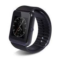Touchscreen Bluetooth Smart Watch - Black Rhino Compatible with iPhone iOS Android Samsung LG Sony Note Smartwatch with SIM/SD Universal Fit for Men Women and Children (Black)