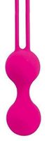 Finever Premium Women Kegel Balls Exercisers Charming Cherries Medical Silicone (Pink Kegel)