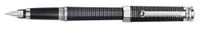 Montegrappa NeroUno Linea Chrome Trim Broad Point Fountain Pen - ISNLC5AC