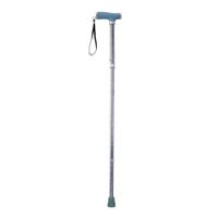 Folding Alum Cane w/Glow Grip Handle amp; Tip Celebration