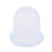 giveyoulucky Cupping Therapy 1 Pc Silicone Vacuum Massager Anti Cellulite Body Cupping Massage Therapy Cup Durable Harmless Non-Toxic Easy to Use Transparent