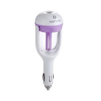 Humidifiers Car Aromatherapy Essential Oil Diffuser Purifier Cigarette Powered (Purple)