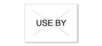 Garvey Gx2216, Label, Whit/Black Use by (2216-08791)