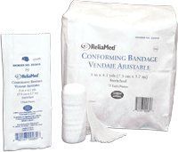 RELIAMED SYNTHETIC CNFRMG BNDG,3"X4.1YD,2-PLY,STRL