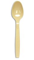 Berkley Square Heavy Polystyrene Teaspoon, Almond (1000/Case)