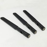 3X LTE 4G 3G GSM antenna 5dbi OMNI-directional SMA male connector oars flat aerial 17cm long High Quality Ships Quickly From USA