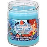 Smoke Odor Exterminator 13 oz Jar Candles Enchanted Sea, (2)