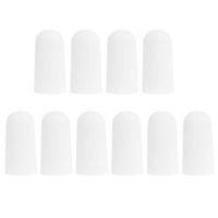 Healifty Finger Sleeves Silicone Toe Cover Toe Sleeve 5Pairs(Blue)