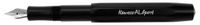 Kaweco AL Sport Black Fine Point Fountain Pen - KWAF-BK-F