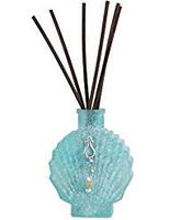 Pomeroy Aquaria Azure Tierra Reed Diffuser - Sea Grass Lotus Fragrance